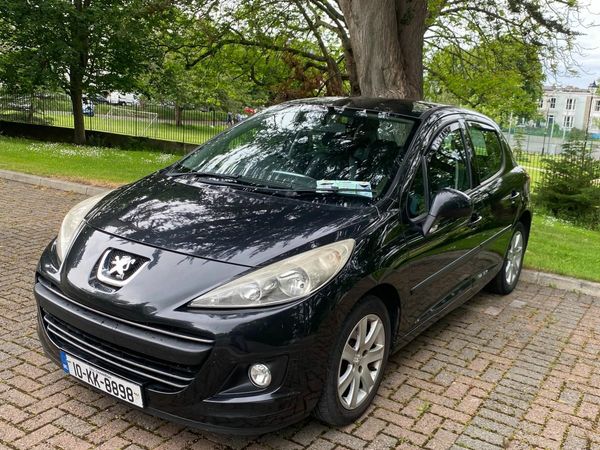Peugeot 207 Hatchback, Petrol, 2010, Black