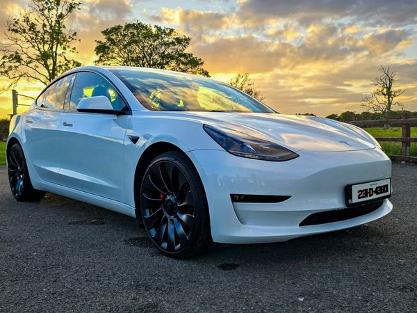 Tesla Model 3 Saloon, Electric, 2023, White