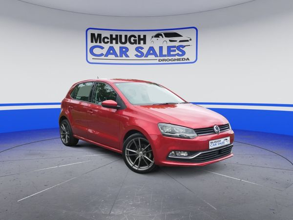 Volkswagen Polo Hatchback, Petrol, 2017, Red