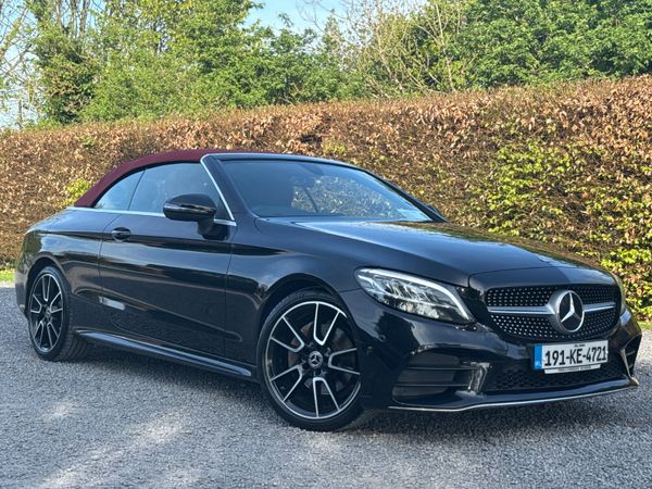 Mercedes-Benz C-Class Convertible, Diesel, 2019, Black