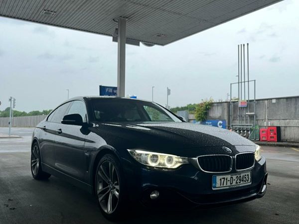 BMW 4-Series Saloon, Diesel, 2017, Blue