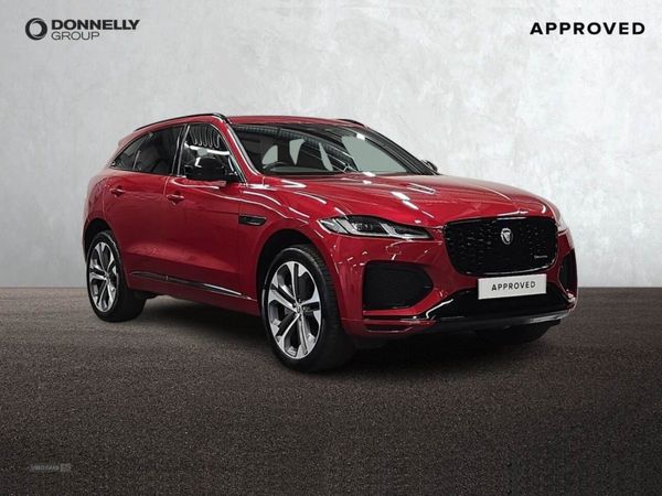 Jaguar F-Pace , Diesel, 2023, Red