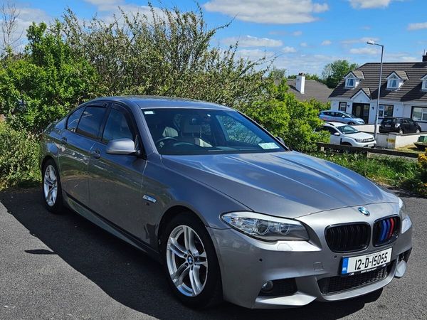 BMW 5-Series Saloon, Diesel, 2012, Grey