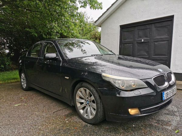 BMW 5-Series Saloon, Diesel, 2008, Black