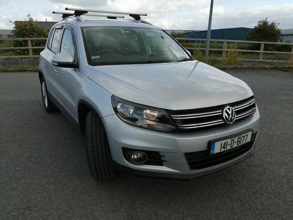 Volkswagen Tiguan SUV, Diesel, 2014, Silver