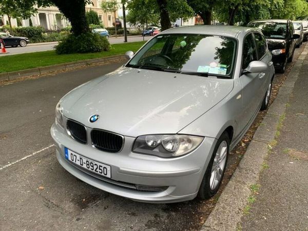 BMW 1-Series Hatchback, Diesel, 2007, Silver