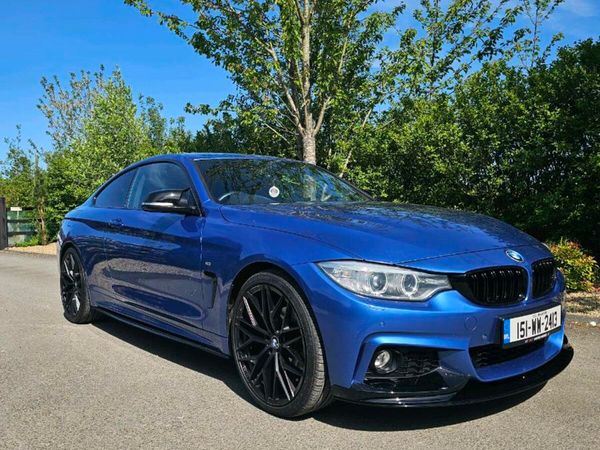 BMW 4-Series Coupe, Diesel, 2015, Blue