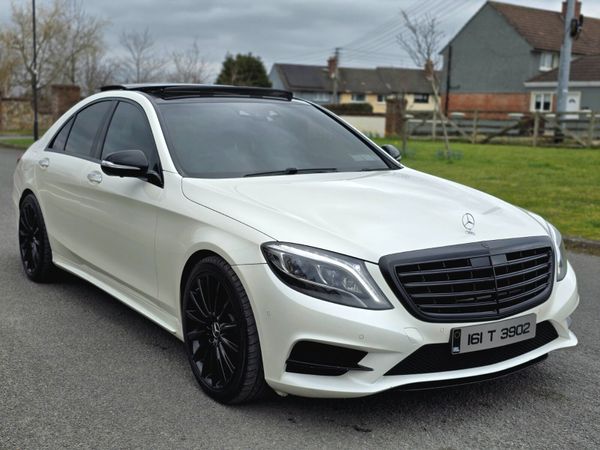 Mercedes-Benz S-Class Saloon, Diesel, 2016, White