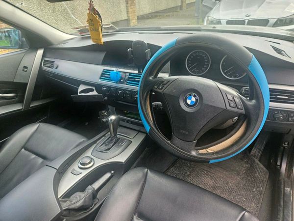BMW 5-Series Saloon, Diesel, 2007, Black