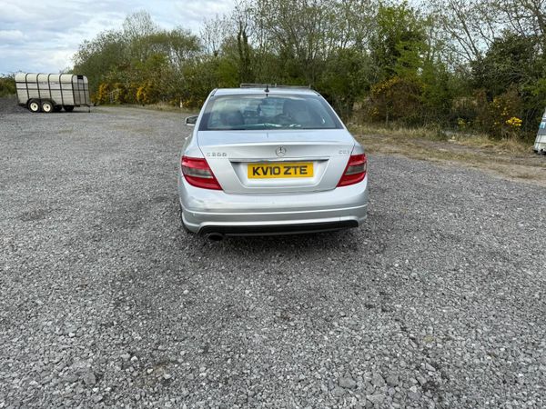 Mercedes-Benz C-Class Saloon, Diesel, 2010, Silver