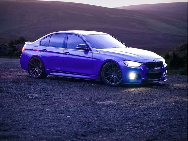 BMW 3-Series Saloon, Diesel, 2013, Blue