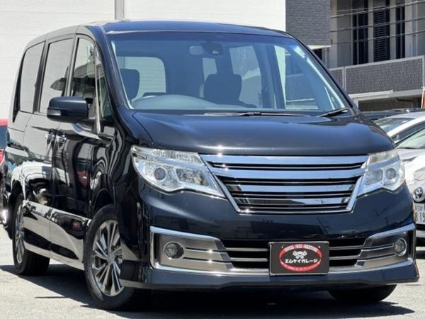 Nissan Serena Estate, Petrol Hybrid, 2014, Black