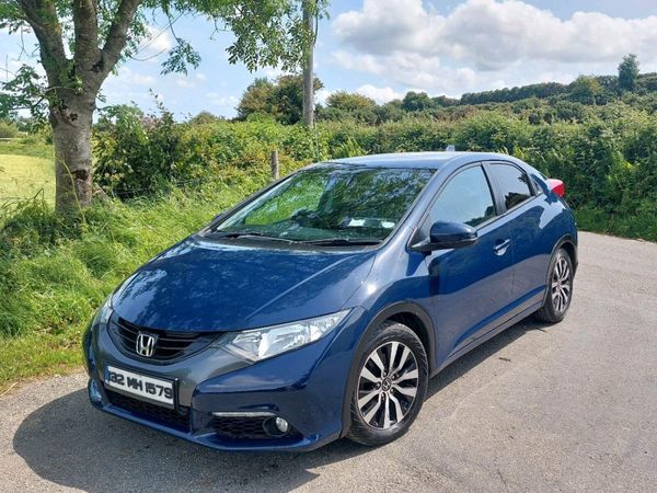 Honda Civic Hatchback, Diesel, 2013, Blue