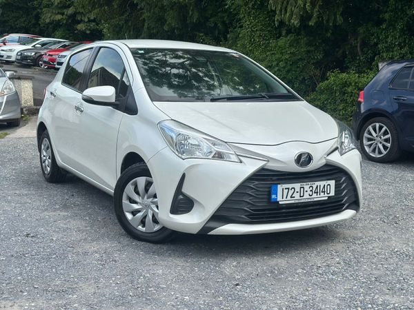 Toyota Vitz Hatchback, Petrol, 2017, White