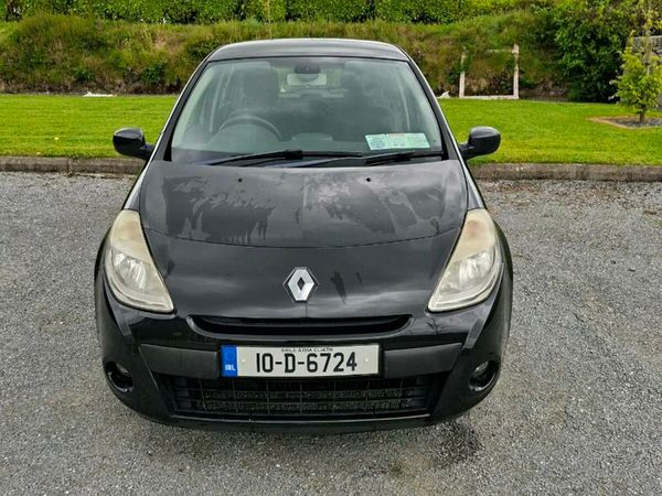 Renault Clio Hatchback, Ethanol Petrol, 2010, Black