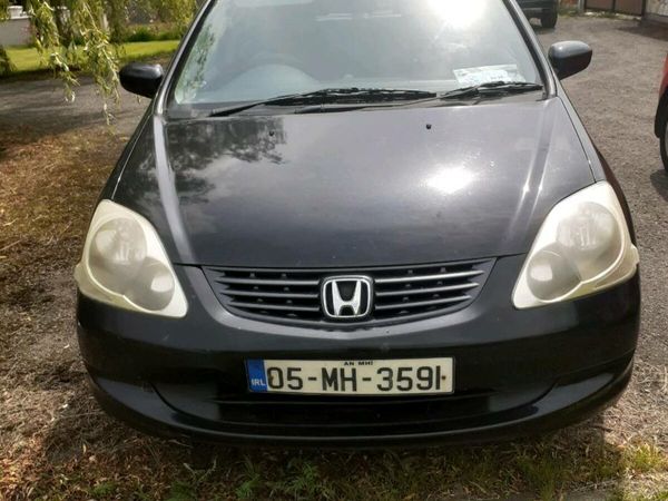Honda Civic Hatchback, Petrol, 2005, Black