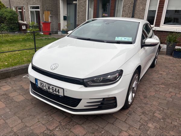 Volkswagen Scirocco Coupe, Diesel, 2015, White