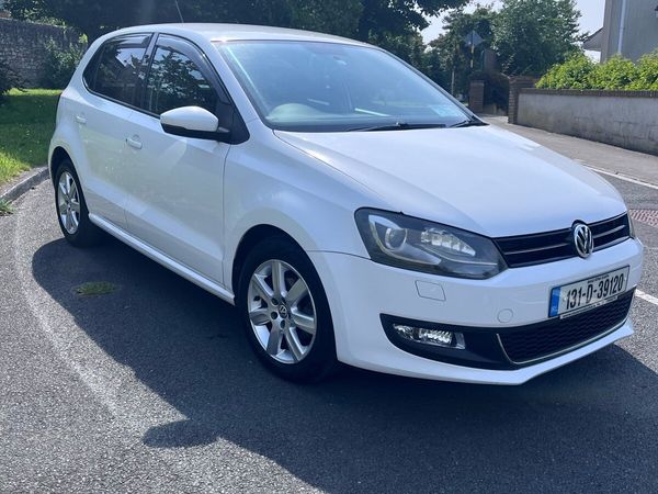 Volkswagen Polo Hatchback, Petrol, 2013, White