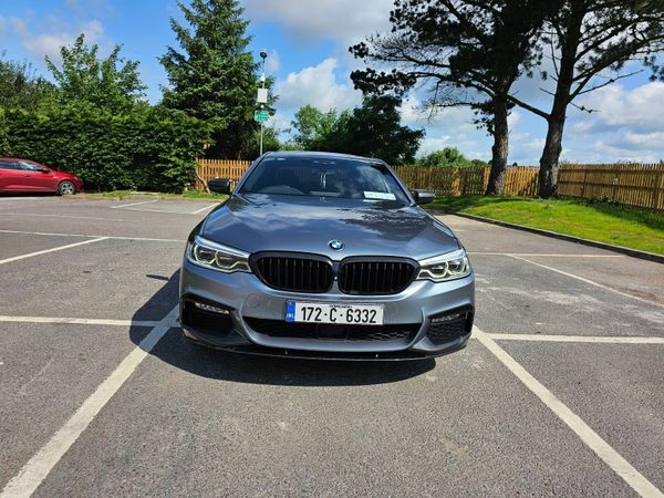 BMW 5-Series Saloon, Diesel, 2017, Blue