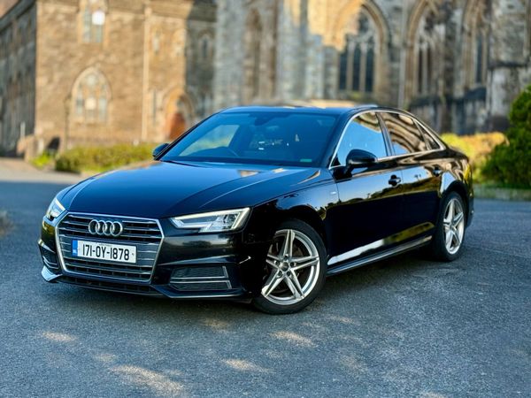 Audi A4 Saloon, Diesel, 2017, Black