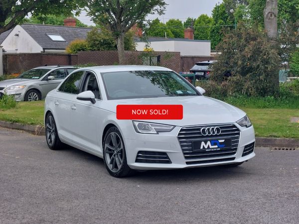 Audi A4 Saloon, Diesel, 2018, White