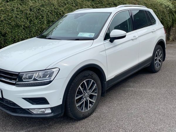 Volkswagen Tiguan SUV, Diesel, 2017, White