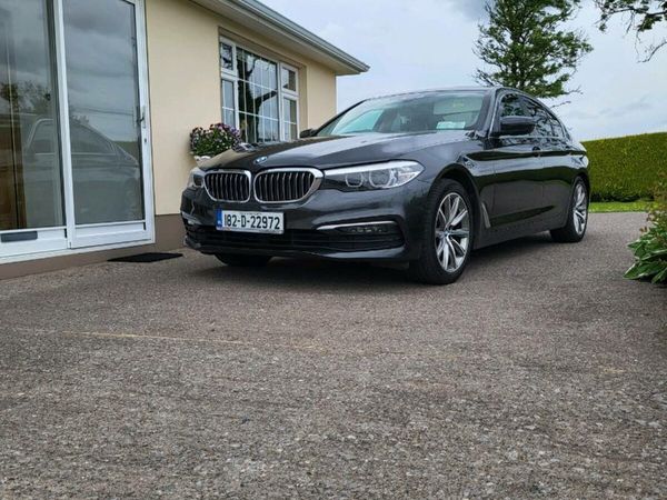 BMW 5-Series Saloon, Diesel, 2018, Grey