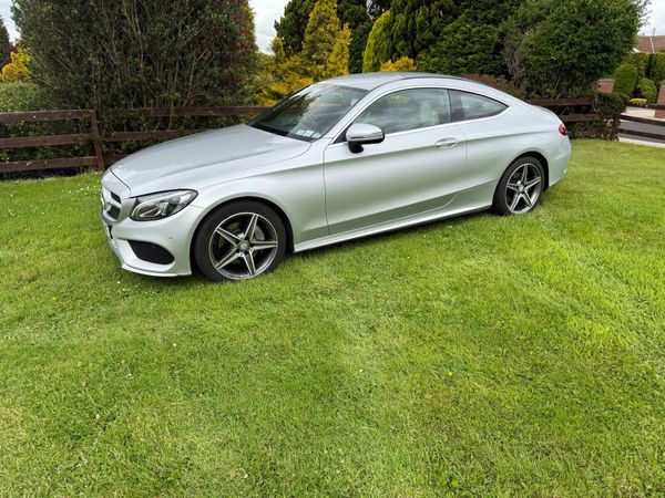 Mercedes-Benz C-Class Coupe, Diesel, 2017, Grey