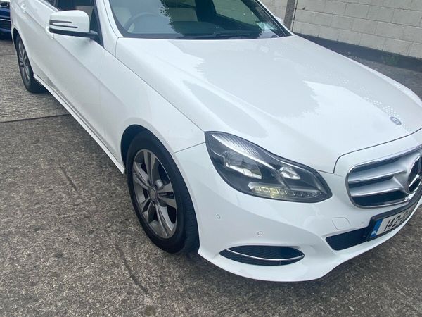 Mercedes-Benz E-Class Saloon, Diesel, 2014, White