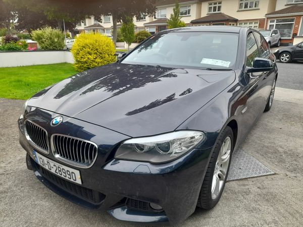 BMW 5-Series Saloon, Diesel, 2013, Black