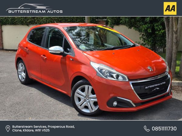Peugeot 208 Hatchback, Petrol, 2016, Orange