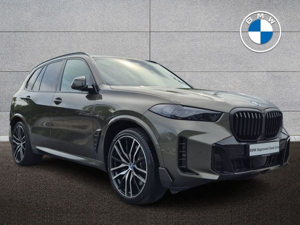 BMW X5 SUV, Petrol Plug-in Hybrid, 2025, Green
