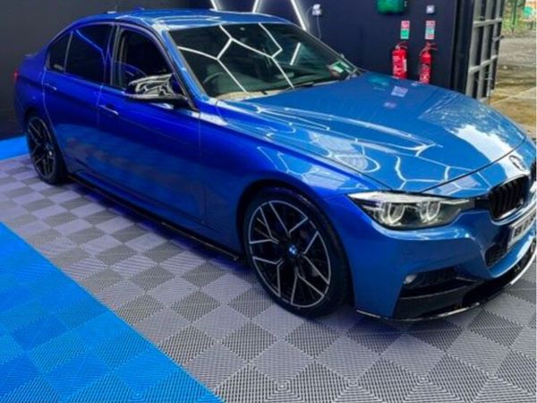 BMW 3-Series Saloon, Petrol Plug-in Hybrid, 2018, Blue