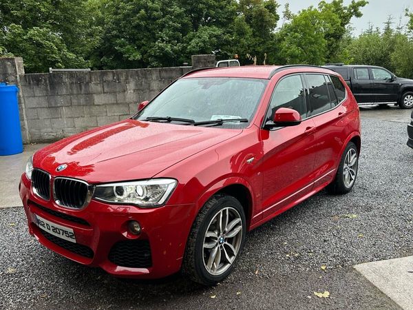 BMW X3 SUV, Diesel, 2016, Red