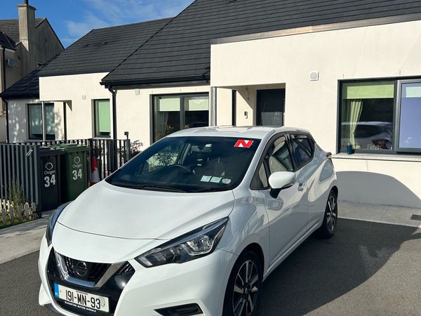 Nissan Micra Hatchback, Petrol, 2019, White