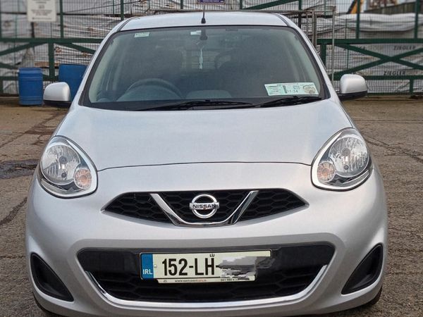 Nissan March Hatchback, Petrol, 2015, Silver