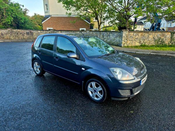 Ford Fiesta Hatchback, Petrol, 2008, Grey