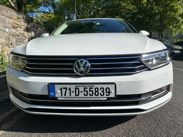 Volkswagen Passat Saloon, Diesel, 2017, White