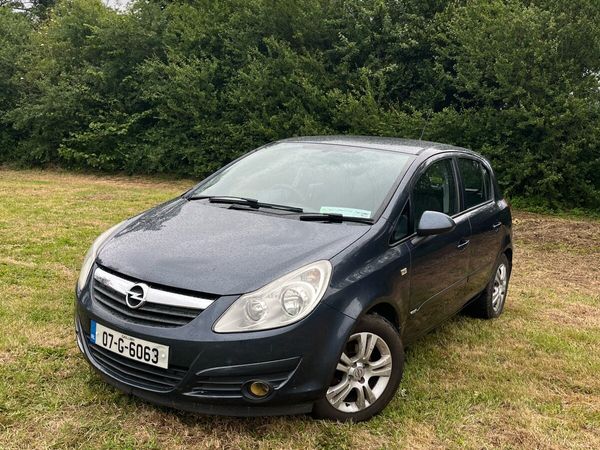 Opel Corsa Hatchback, Petrol, 2007, Blue