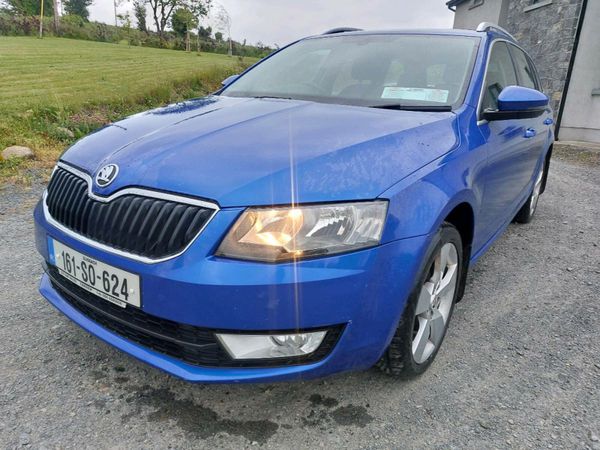 Skoda Octavia Estate, Diesel, 2016, Blue