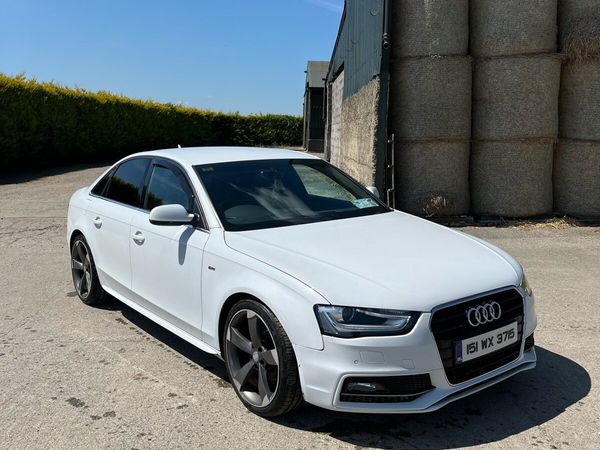 Audi A4 Saloon, Diesel, 2015, White