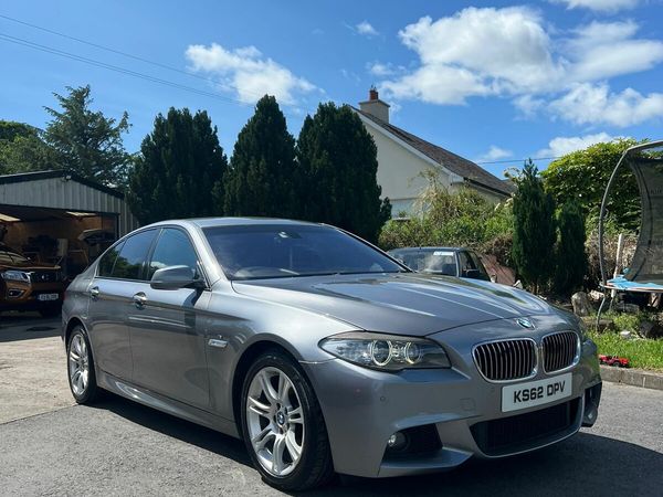 BMW 5-Series Saloon, Diesel, 2013, Grey