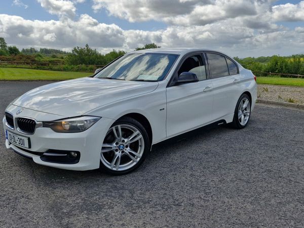 BMW 3-Series Saloon, Diesel, 2013, White
