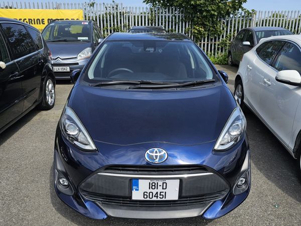 Toyota Aqua Hatchback, Petrol Hybrid, 2018, Blue