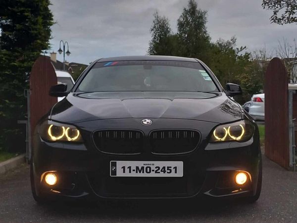 BMW 5-Series Saloon, Diesel, 2011, Black