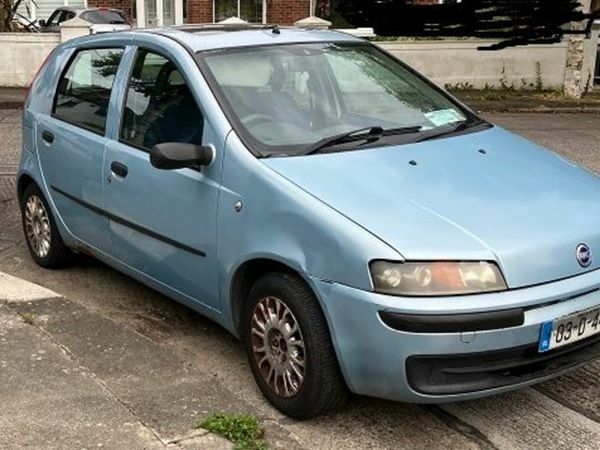 Fiat Punto Hatchback, Petrol, 2003, Blue