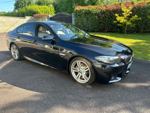 BMW 5-Series Saloon, Diesel, 2015, Black