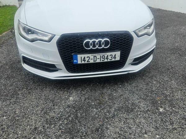 Audi A6 Saloon, Diesel, 2014, White