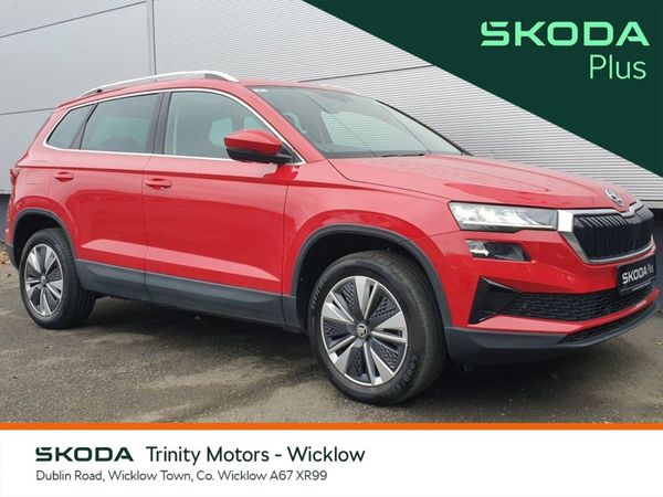 Skoda Karoq SUV, Petrol, 2023, Red