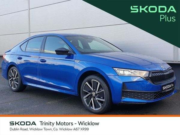 Skoda Octavia Saloon, Petrol, 2024, Blue